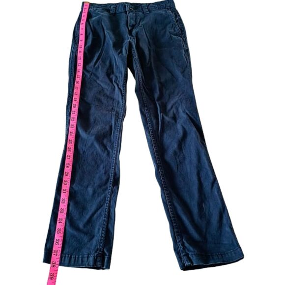 George Slim Blue Dress Pants - Size 28x30 - Picture 2 of 12